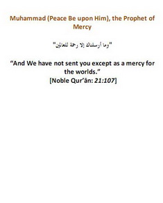 Muhammad the Prophet of Mercy